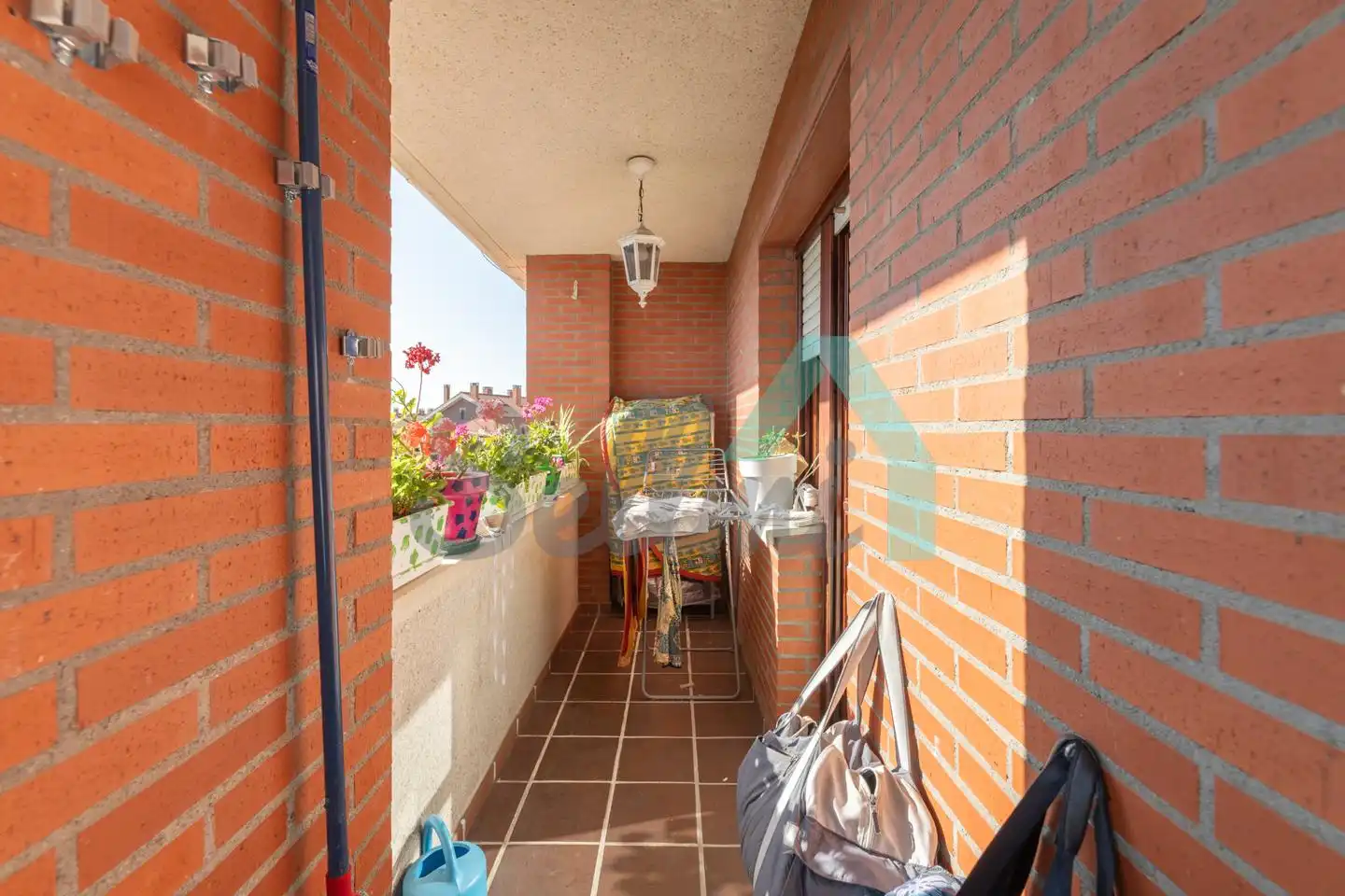 Terrasse von Wohnung zur untervermieten in Siero mit Heizung, Privatgarten und Parkett
