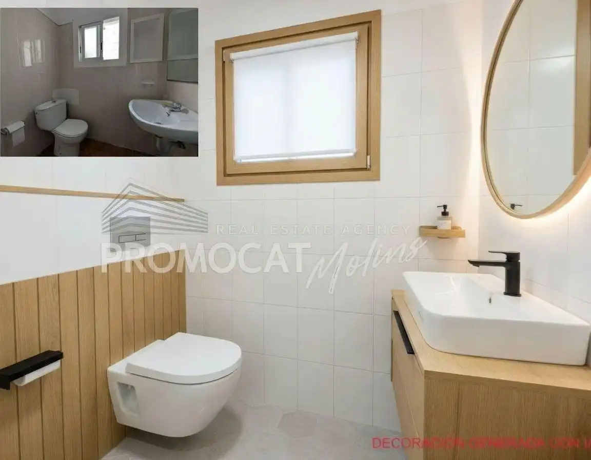 Baño de Casa o chalet en venta en Molins de Rei con Aire acondicionado, Calefacción y Jardín privado