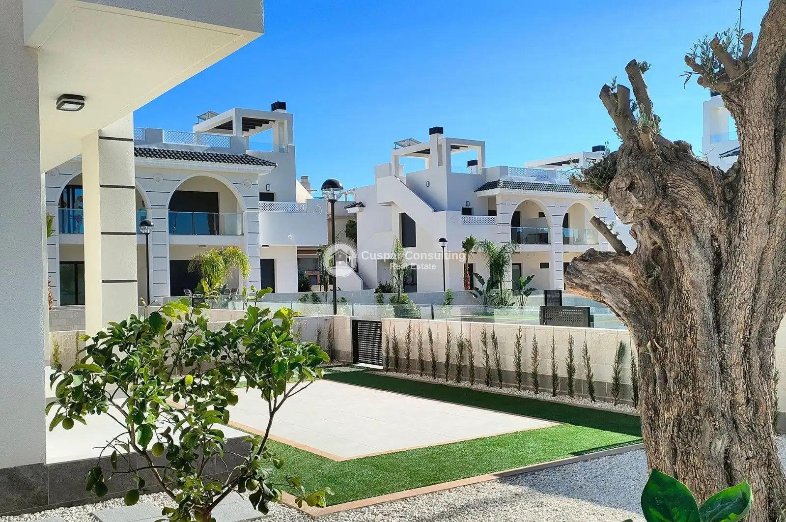 Vista exterior de Apartamento de alquiler en Rojales con Aire acondicionado, Calefacción y Jardín privado