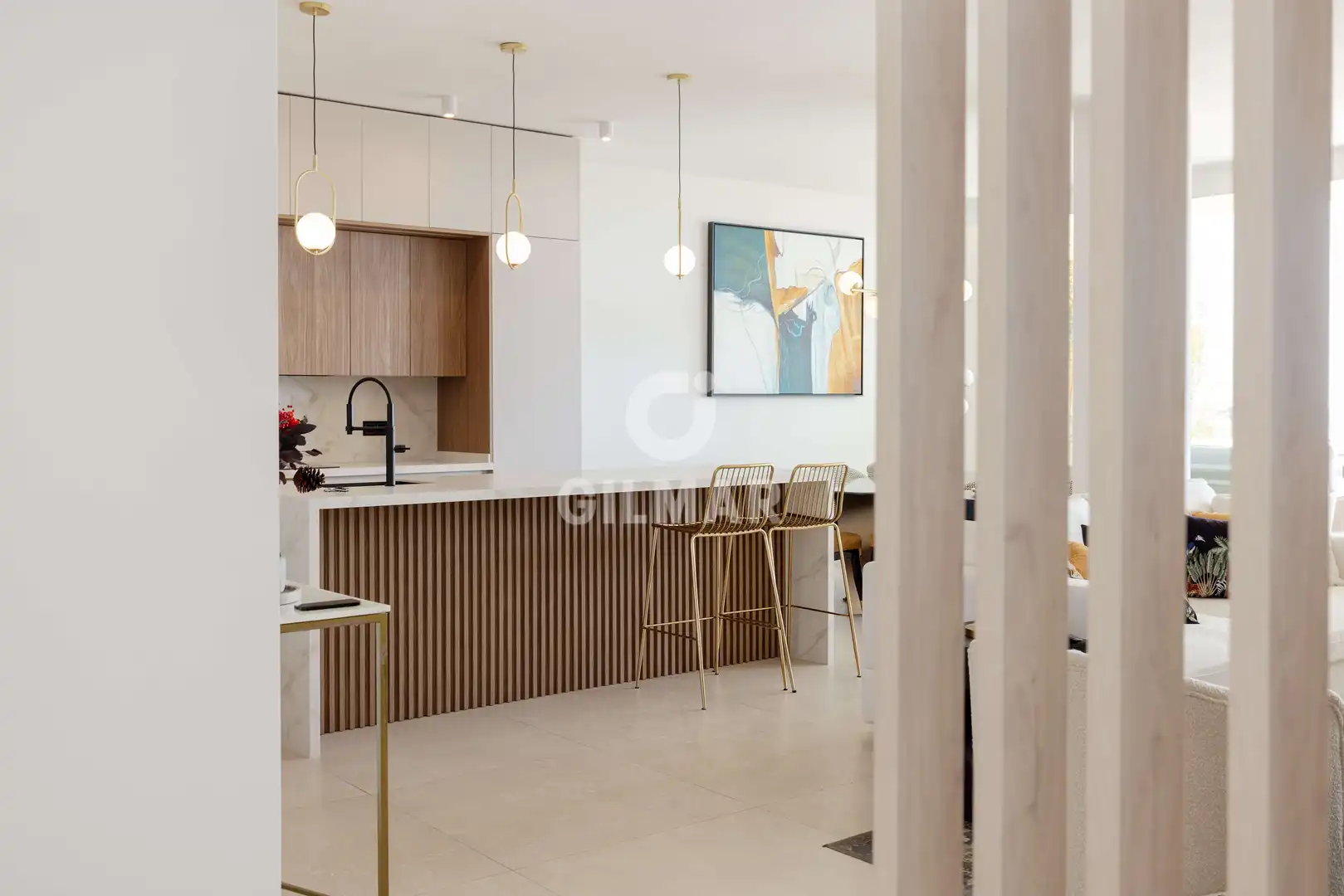 Cocina de Dúplex en venta en Benalmádena con Calefacción, Jardín privado y Piscina