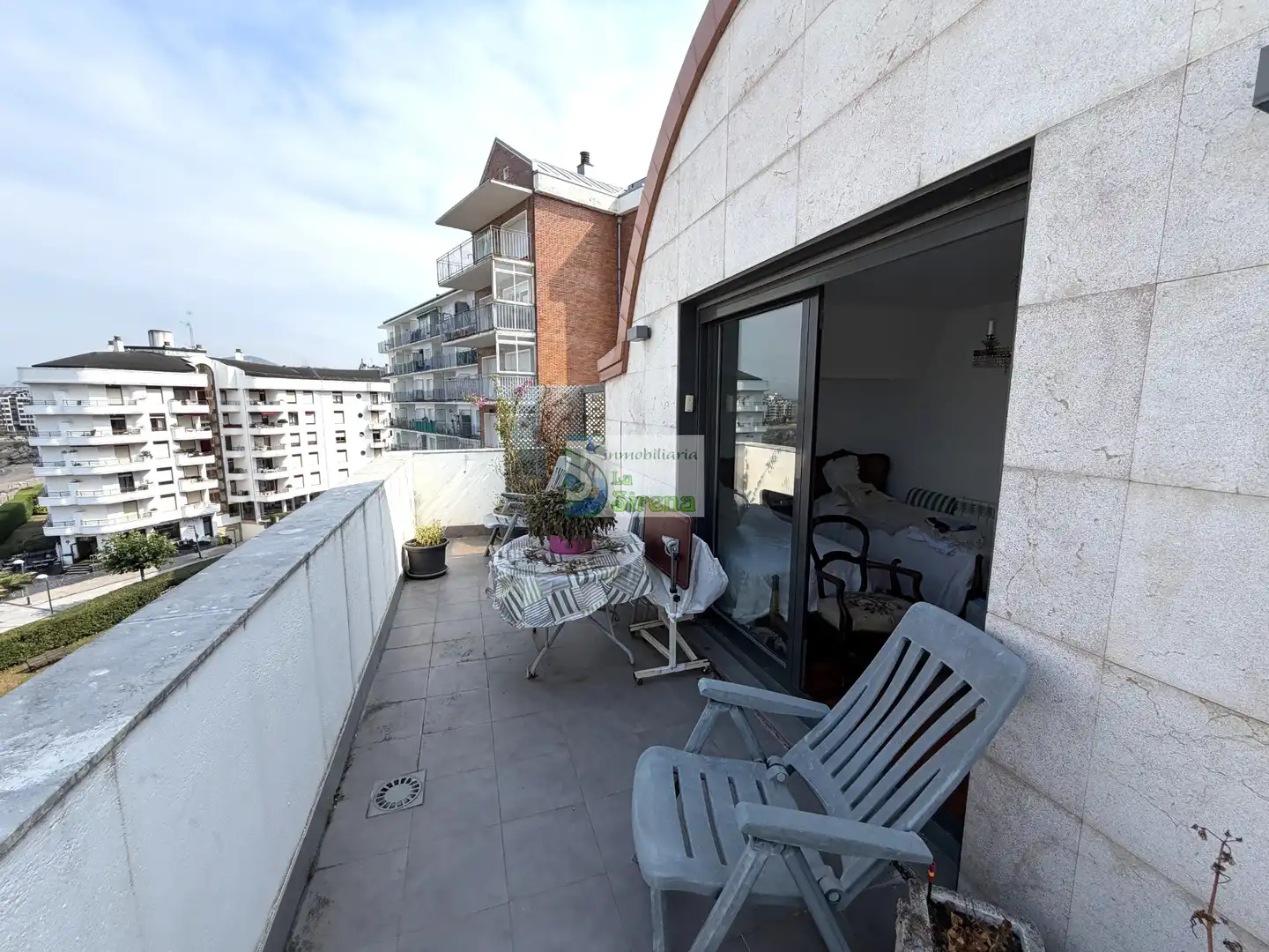 Terrasse von Wohnung zum Verkauf in Castro-Urdiales mit Heizung, Terrasse und Schwimmbad
