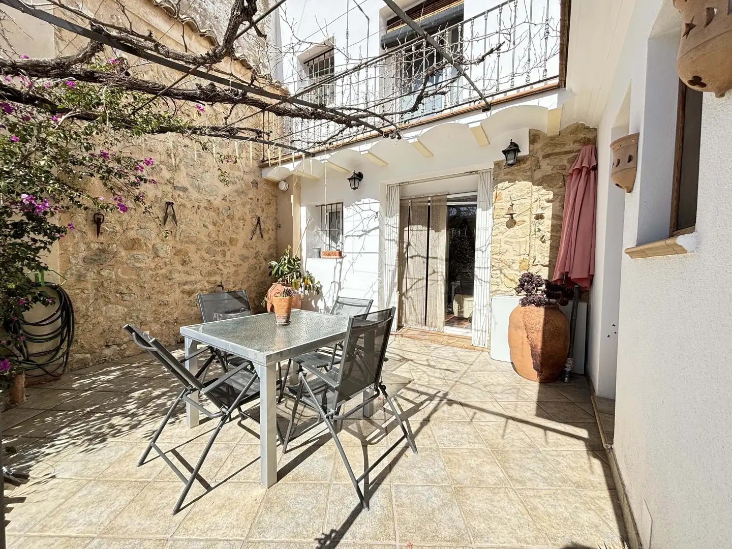 Terrassa de Casa o xalet en venda en La Vall d'Alcalà amb Calefacció i Terrassa