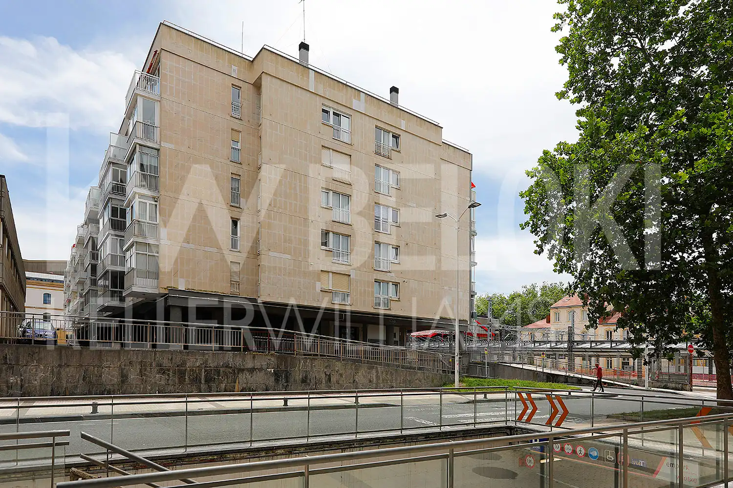 Vista exterior de Piso de alquiler en Donostia - San Sebastián  con Calefacción, Amueblado y Balcón