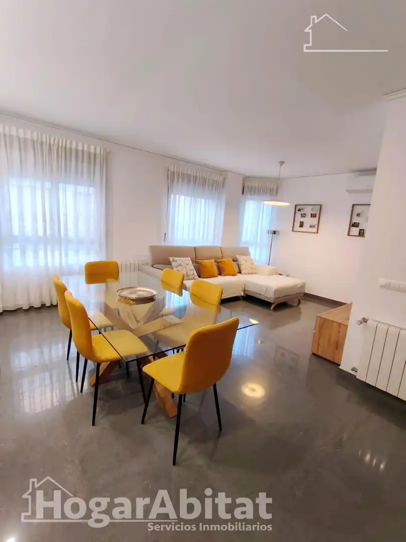 Sala de estar de Casa o chalet en venta en Alginet con Aire acondicionado, Calefacción y Terraza