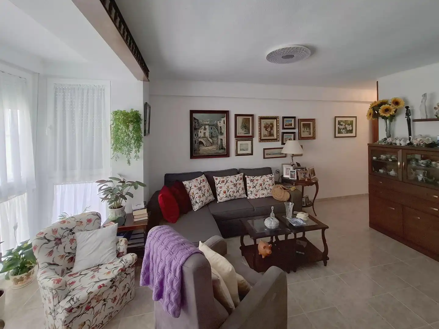 Wohnzimmer von Wohnung zum Verkauf in Cartagena mit Klimaanlage und Heizung