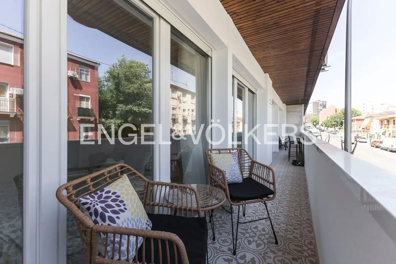 Terrace of Flat for sale in Madrid  with Air Conditioner, Heating and Parquet flooring