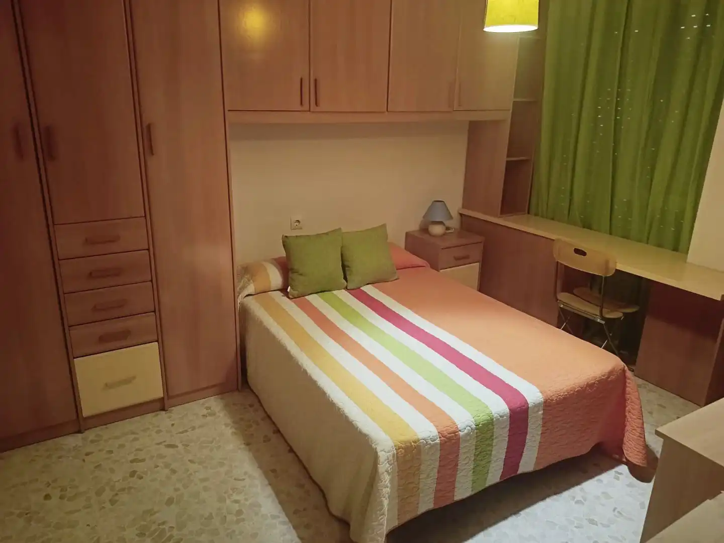 Bedroom of Flat for rent in Andújar  with Air Conditioner, Heating and Furnished