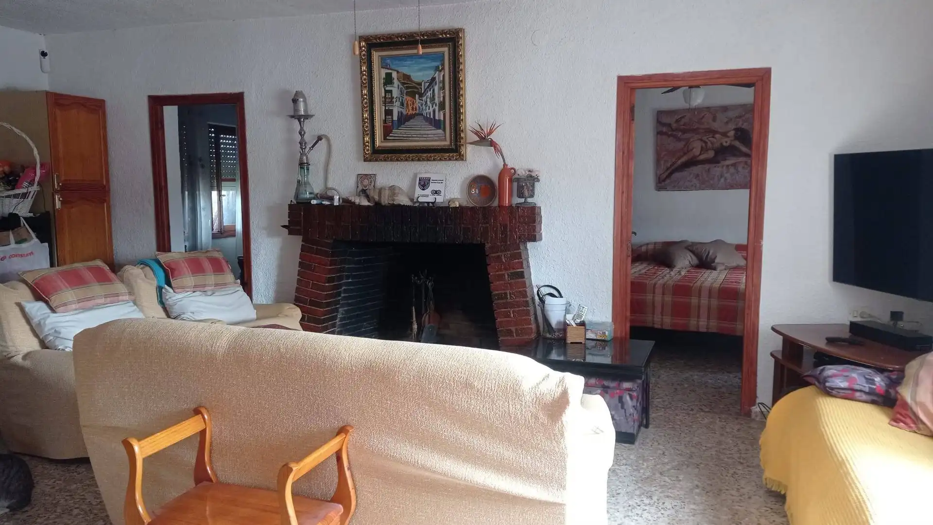 Sala d'estar de Casa o xalet en venda en Alicante / Alacant amb Jardí privat, Terrassa i Traster
