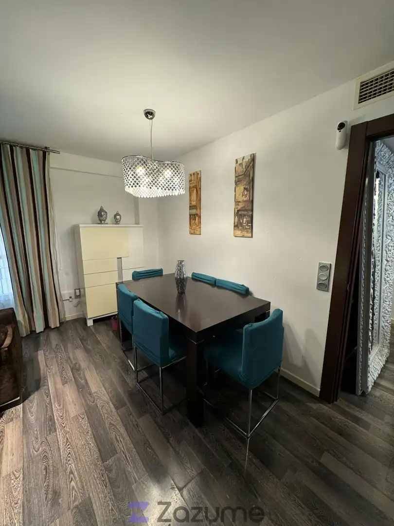 Dining room of Flat for rent in Zaragoza  with Air Conditioner, Heating and Parquet flooring