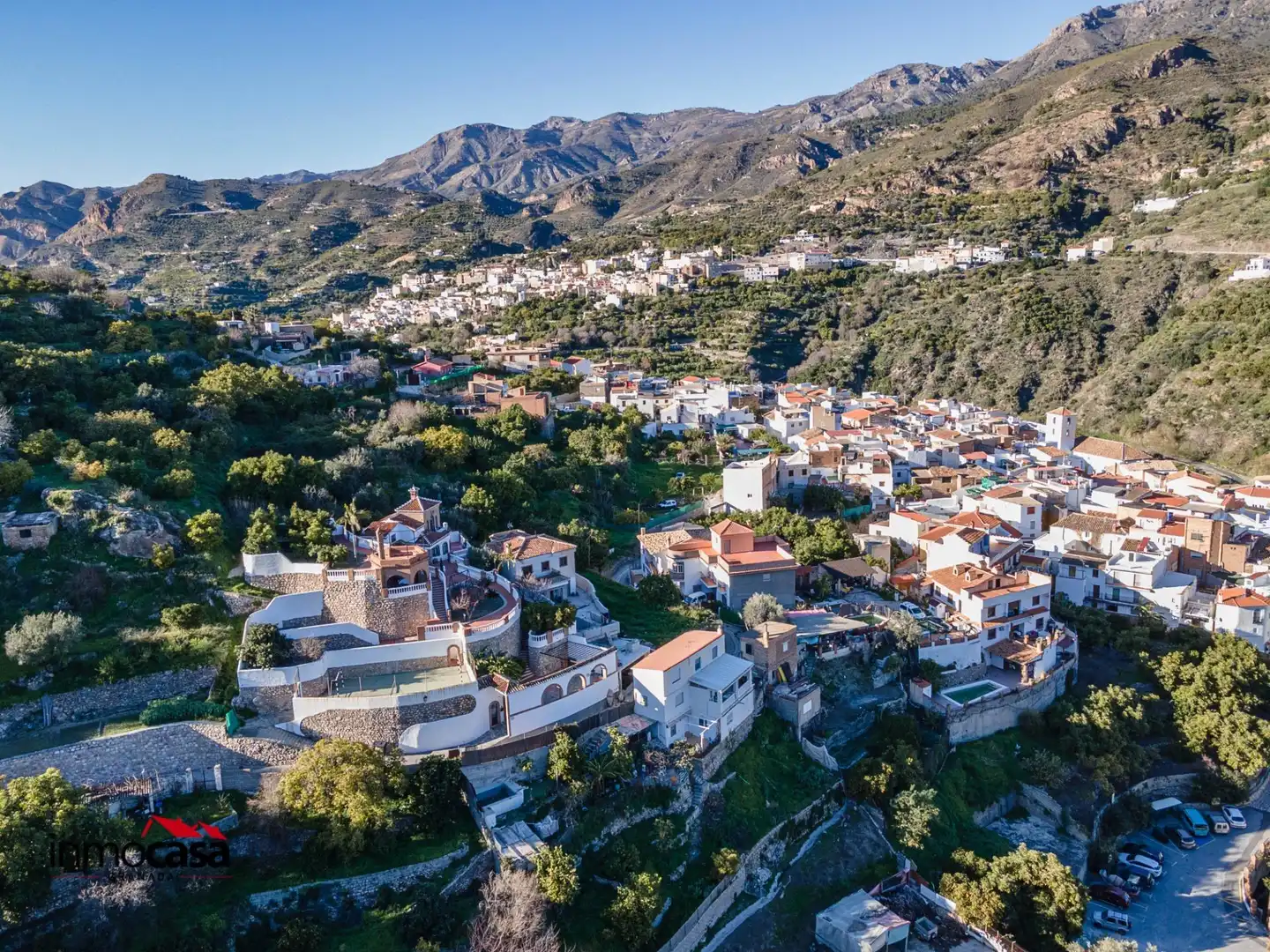 Vista exterior de Casa o chalet en venta en Los Guájares