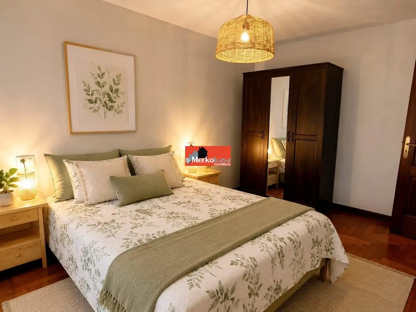 Bedroom of Flat for rent in Lugo  with Heating, Storage room and Furnished