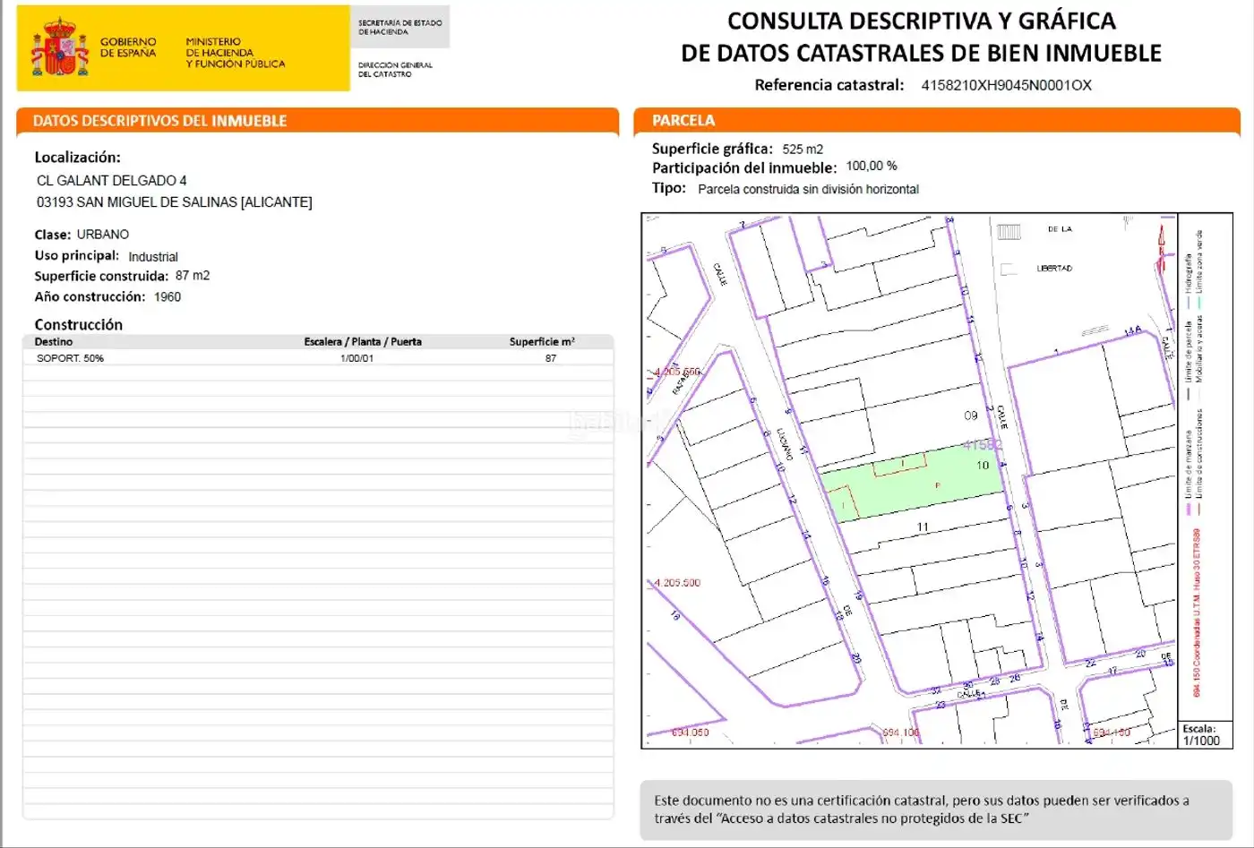 Terreno residencial en venta en Calle de Galant Delgado 4, imagen 14