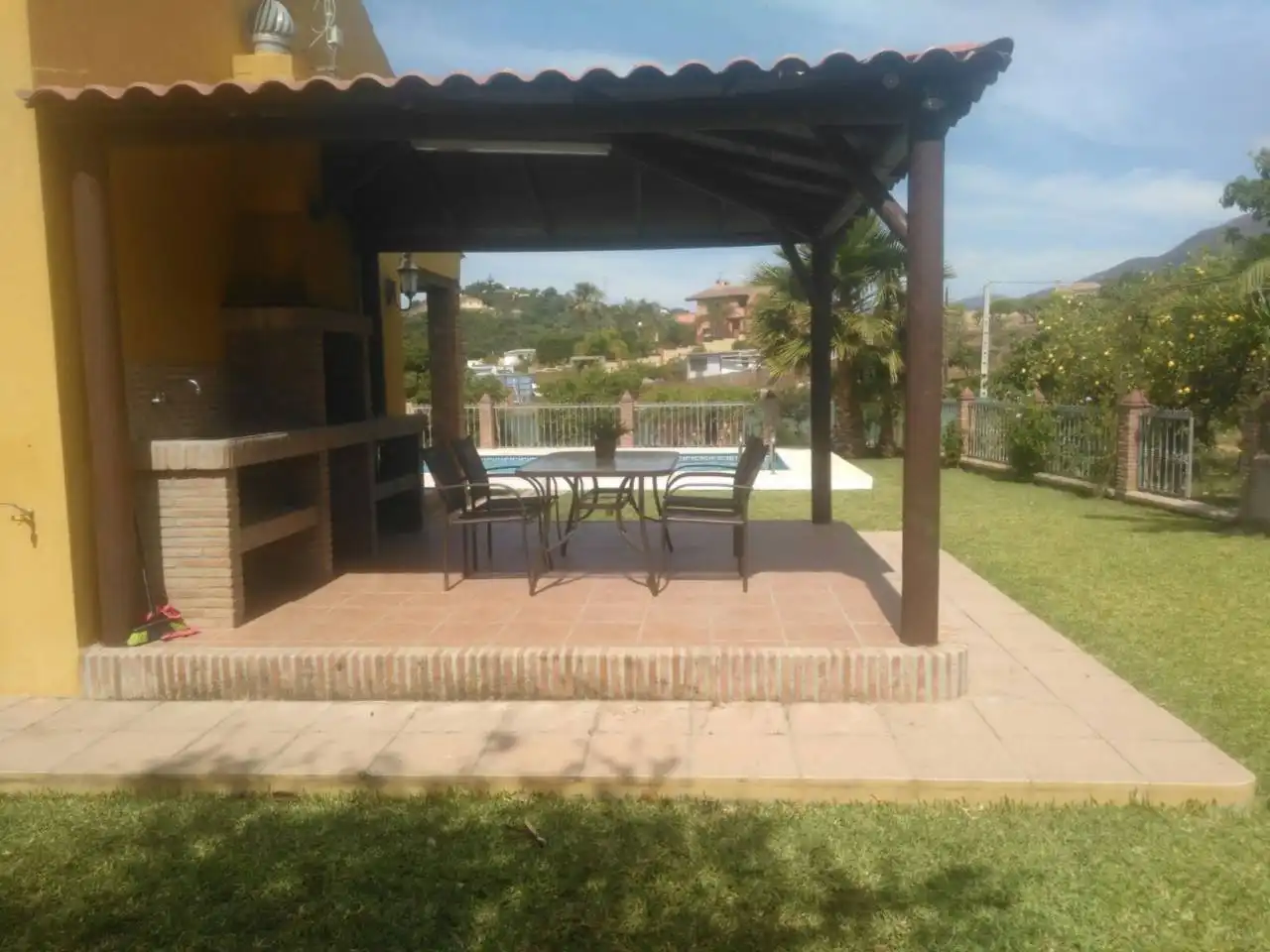 Terraza de Casa o chalet en venta en Estepona con Aire acondicionado, Calefacción y Jardín privado