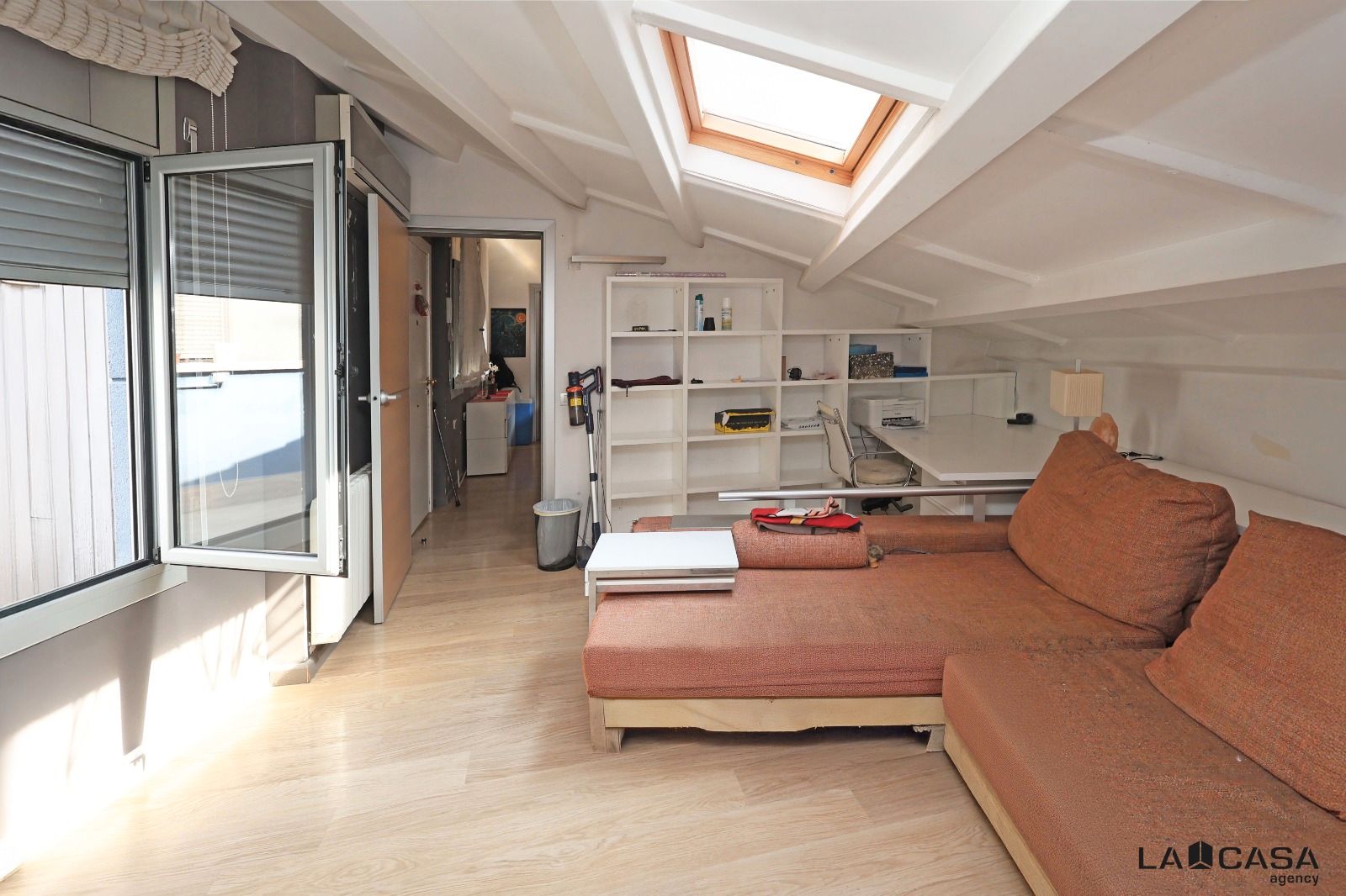 Bedroom of Flat for sale in  Barcelona Capital  with Heating and Terrace