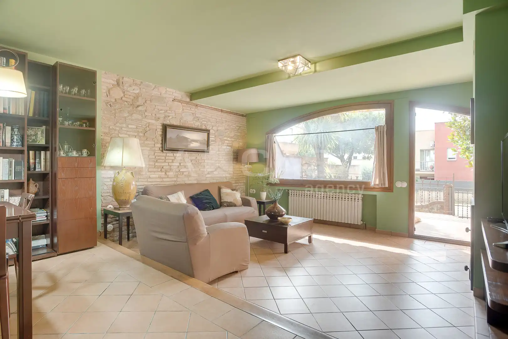Sala d'estar de Casa adosada en venda en Sant Antoni de Vilamajor amb Calefacció, Terrassa i Traster