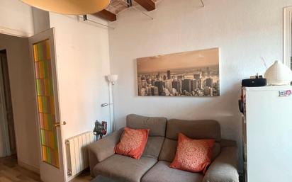 Living room of Flat for sale in  Barcelona Capital