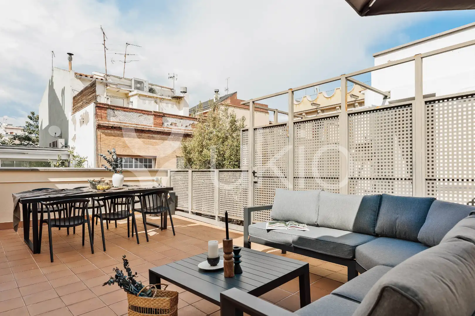 Terrassa de Apartament de lloguer en Barcelona amb Aire condicionat, Calefacció i Terrassa