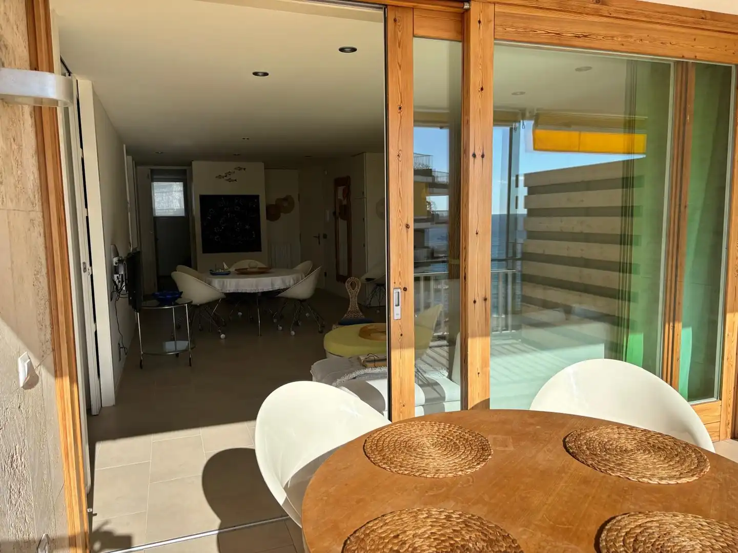 Comedor de Piso de alquiler en Lloret de Mar con Calefacción, Terraza y Amueblado