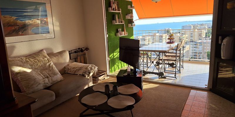 Living room of Flat for sale in Benicasim / Benicàssim  with Private garden, Terrace and Storage room