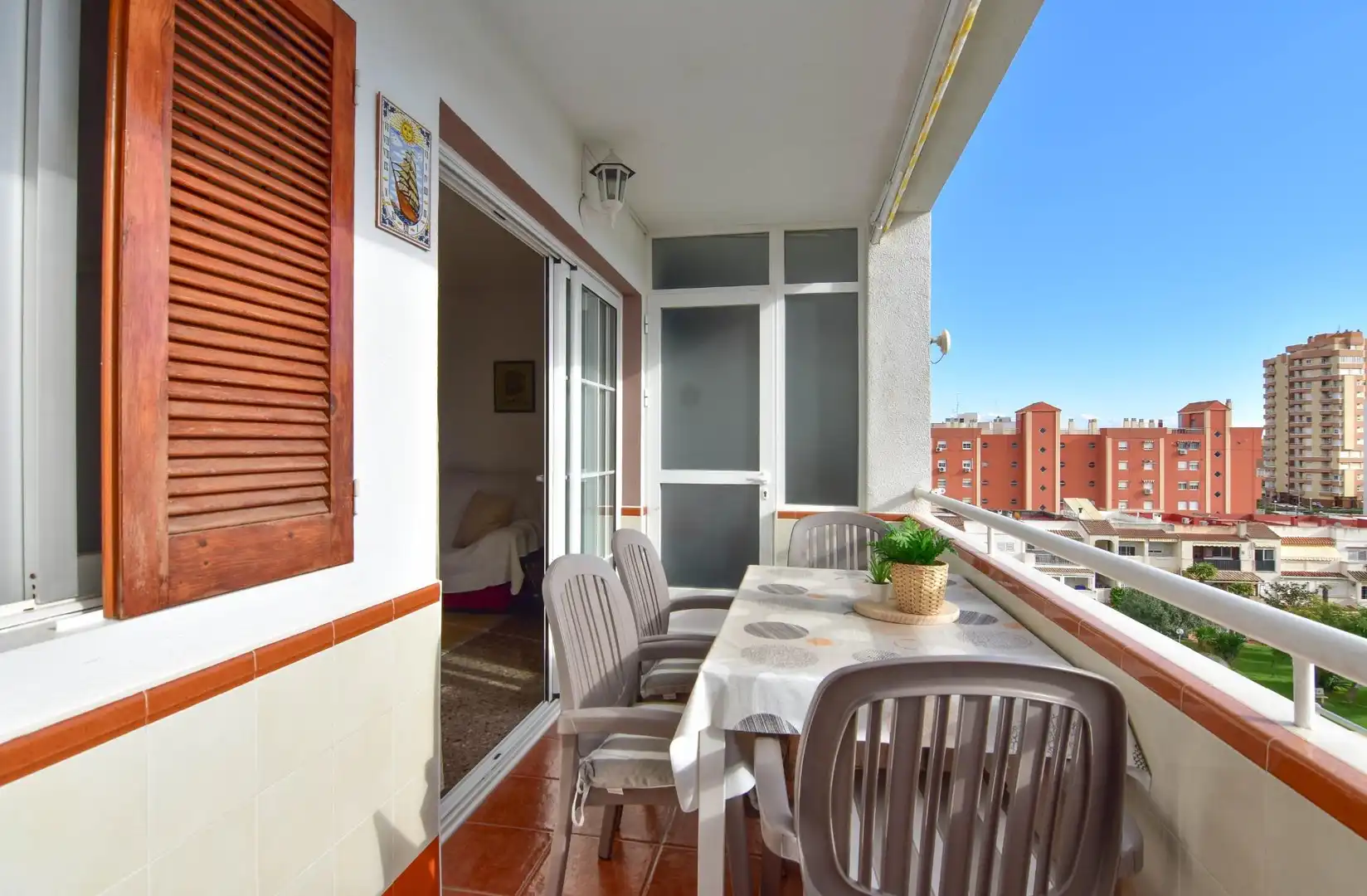 Mini appartamento con terrazza in affitto a Avenida MAR, imagen 3