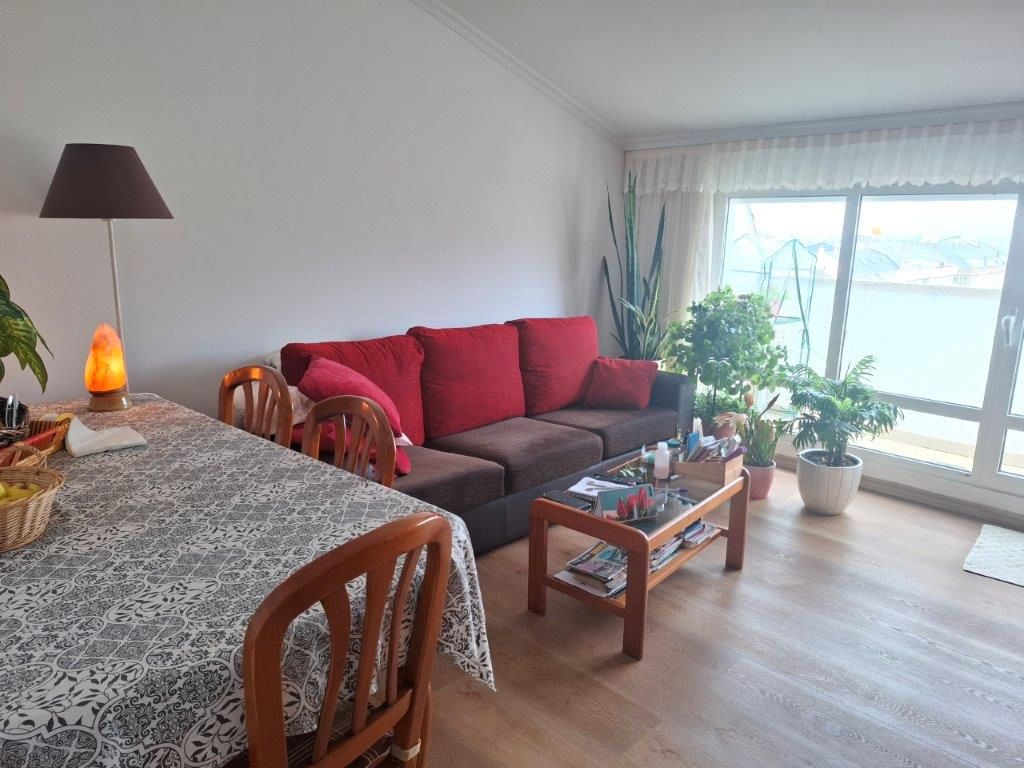Living room of Flat for sale in Burela  with Heating, Terrace and Storage room