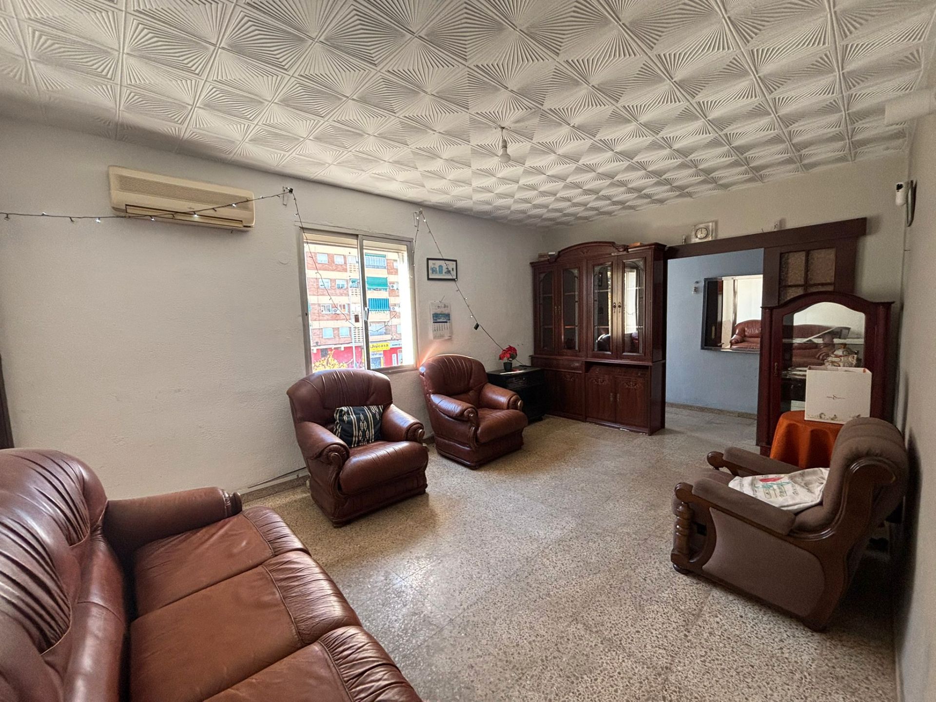 Living room of Flat for sale in Málaga Capital  with Air Conditioner and Furnished