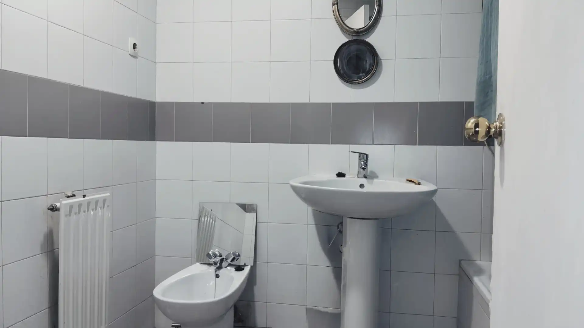 Bathroom of Flat for sale in Madrid  with Heating, Terrace and Furnished