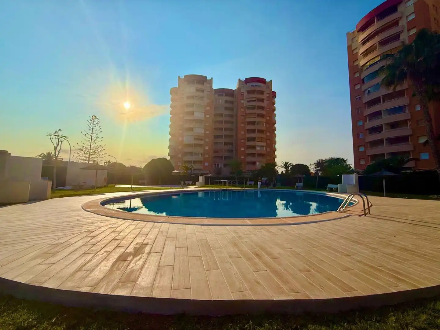Swimming pool of Flat for rent in Orihuela  with Air Conditioner, Heating and Terrace