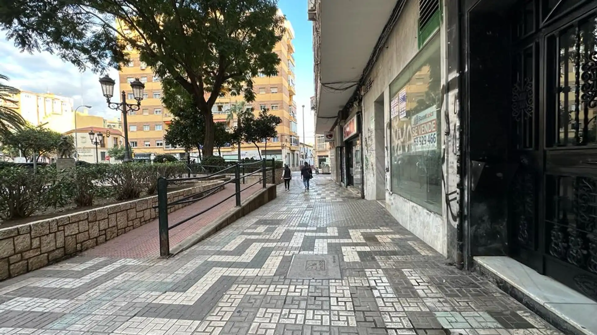 Vista exterior de Local en venta en Málaga Capital
