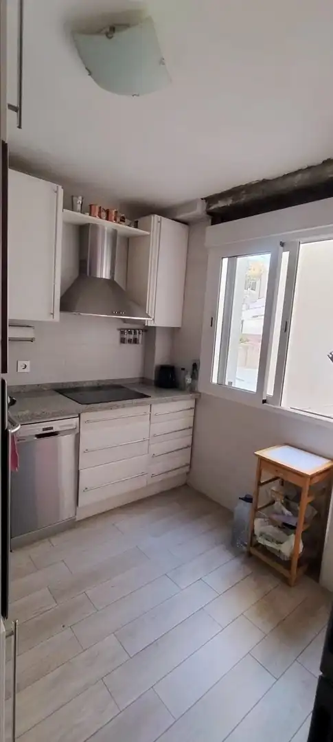 Cocina de Piso en venta en Alicante / Alacant con Terraza y Balcón