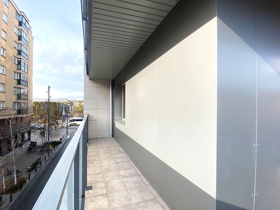 Vista exterior de Pis en venda en Vitoria - Gasteiz amb Calefacció, Parquet i Terrassa