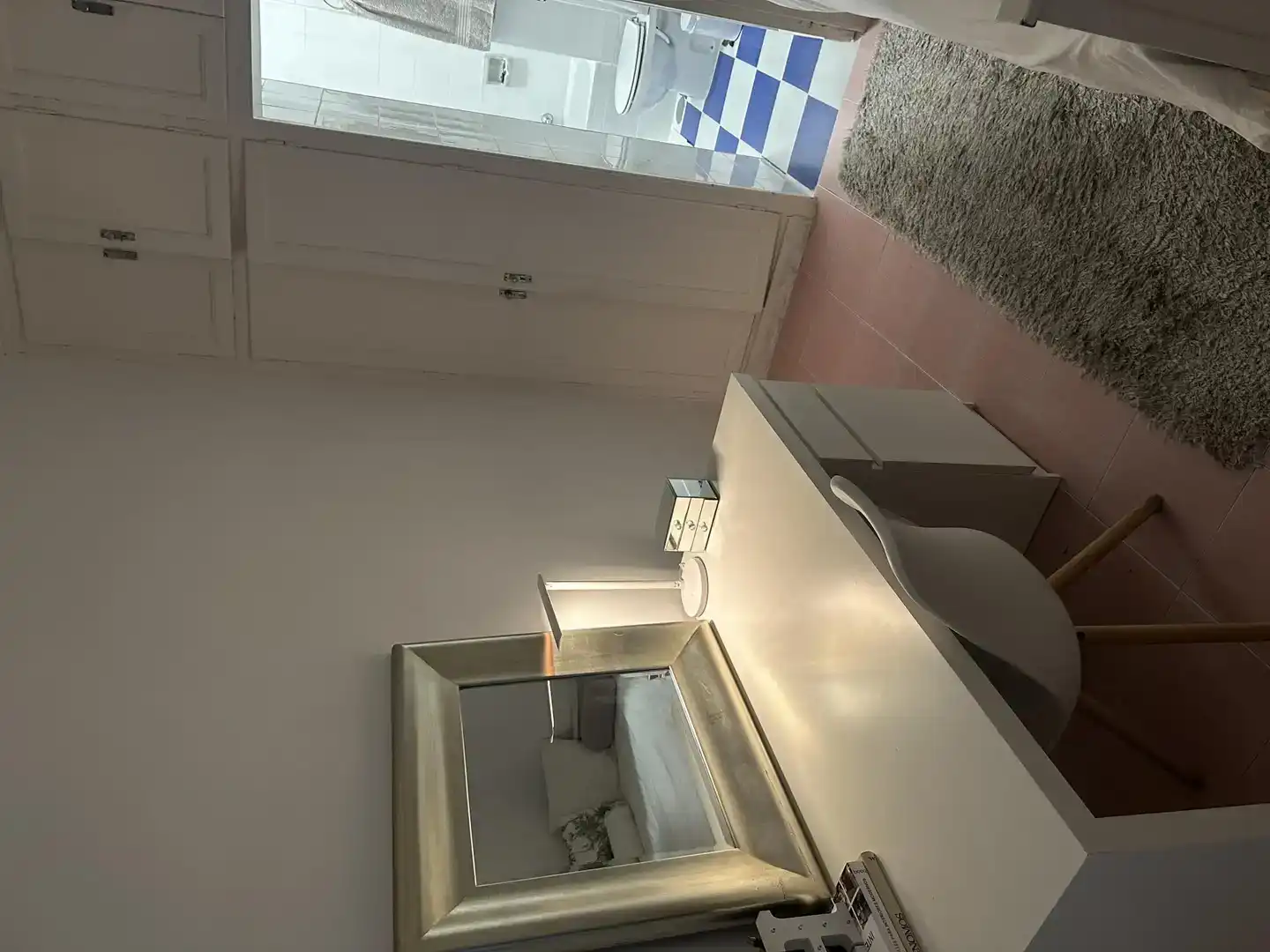 Badezimmer von Wohnung zur Miete in  Madrid Capital mit Klimaanlage