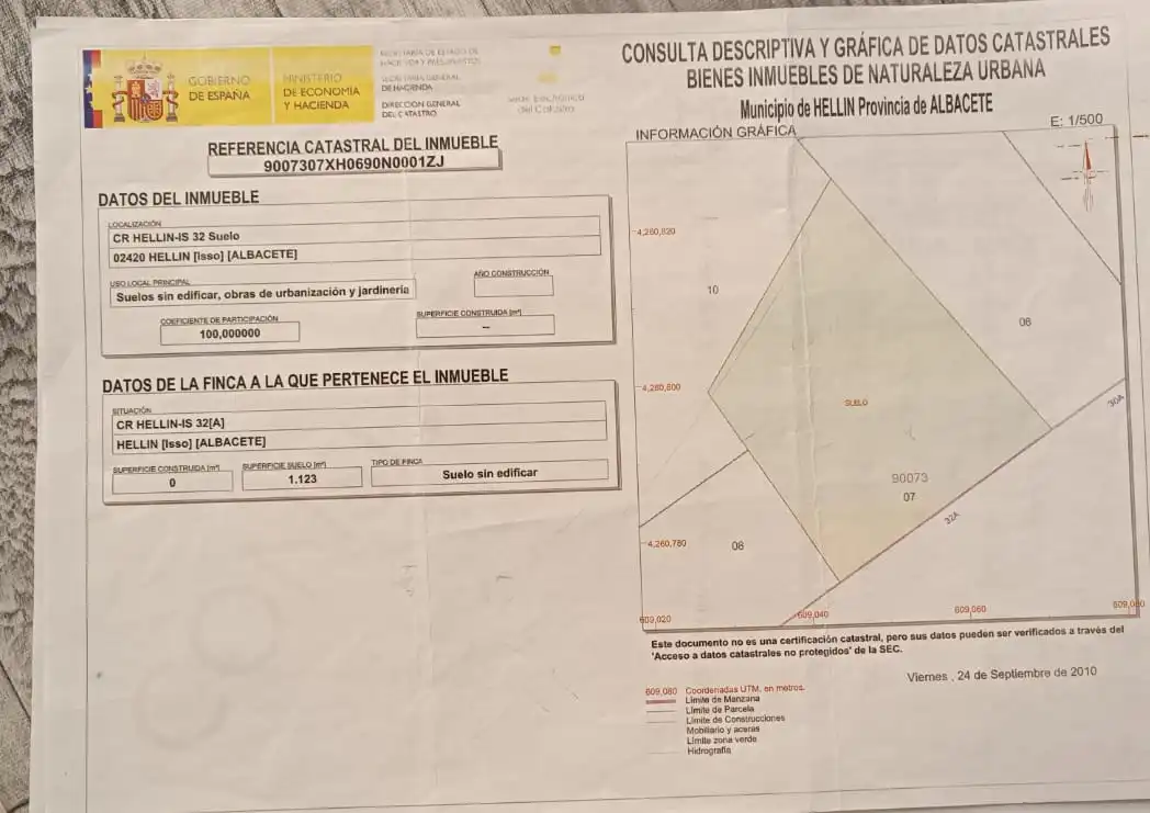 Terrenos y solares en venta en Carretera A Hellin, imagen 4