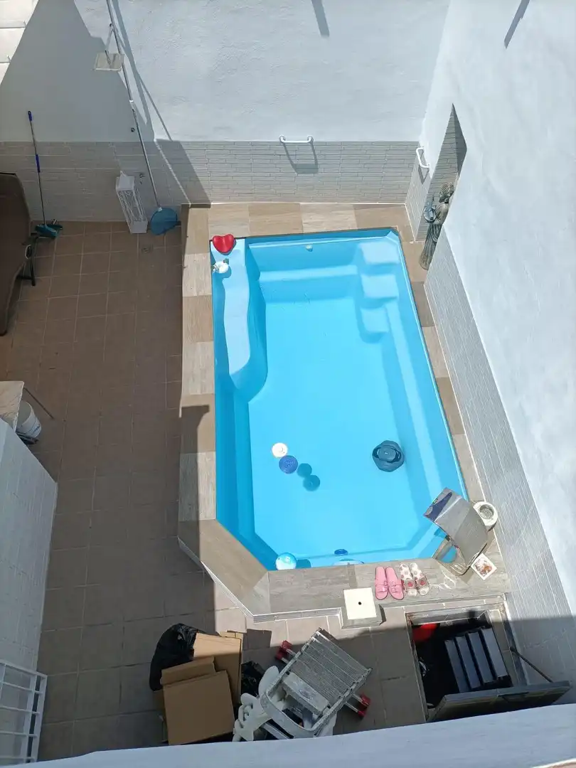 Swimming pool of Houses for sale in Chipiona  with Air Conditioner, Terrace and Swimming Pool