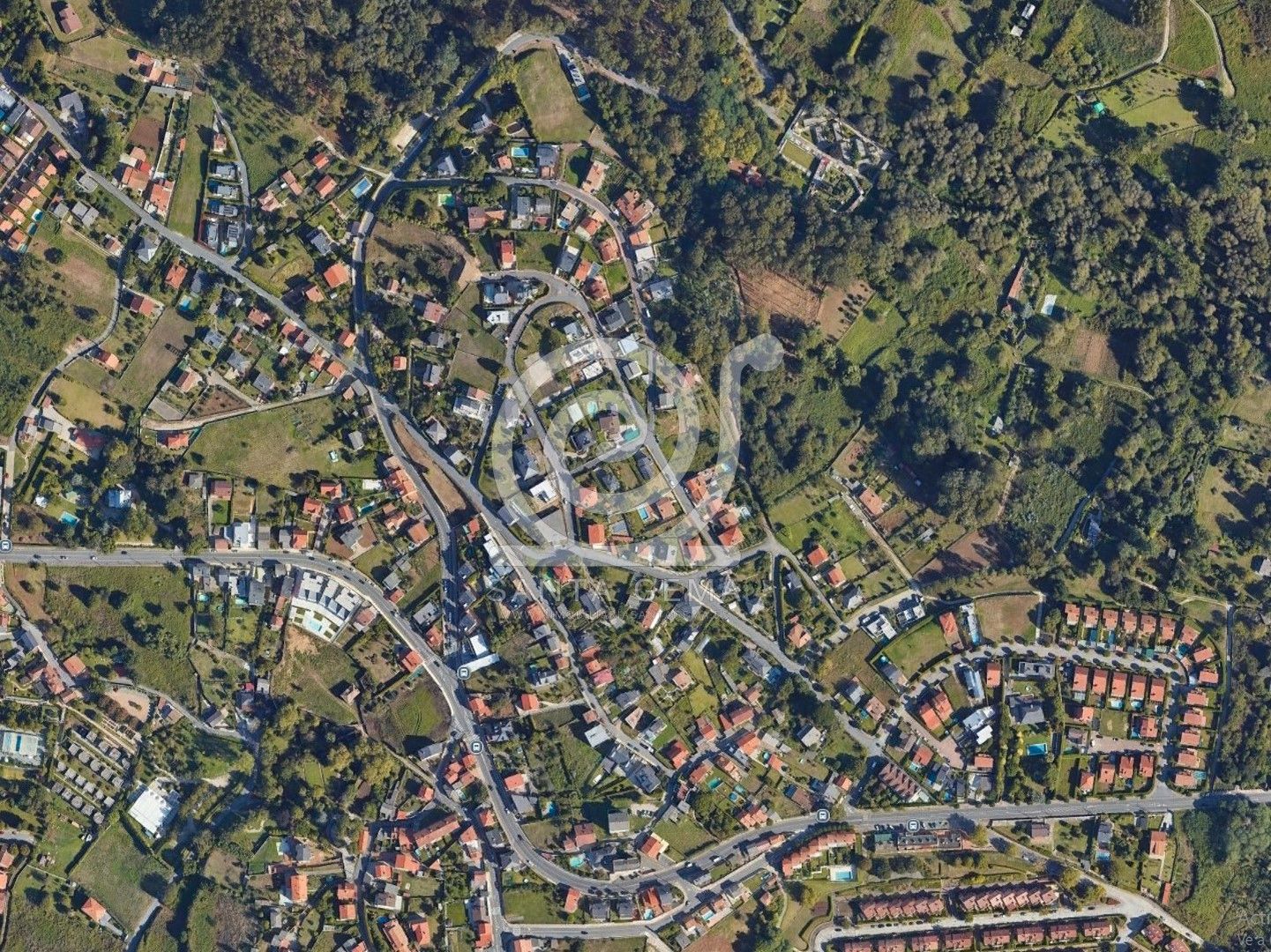 Vista exterior de Residencial en venda en Oleiros