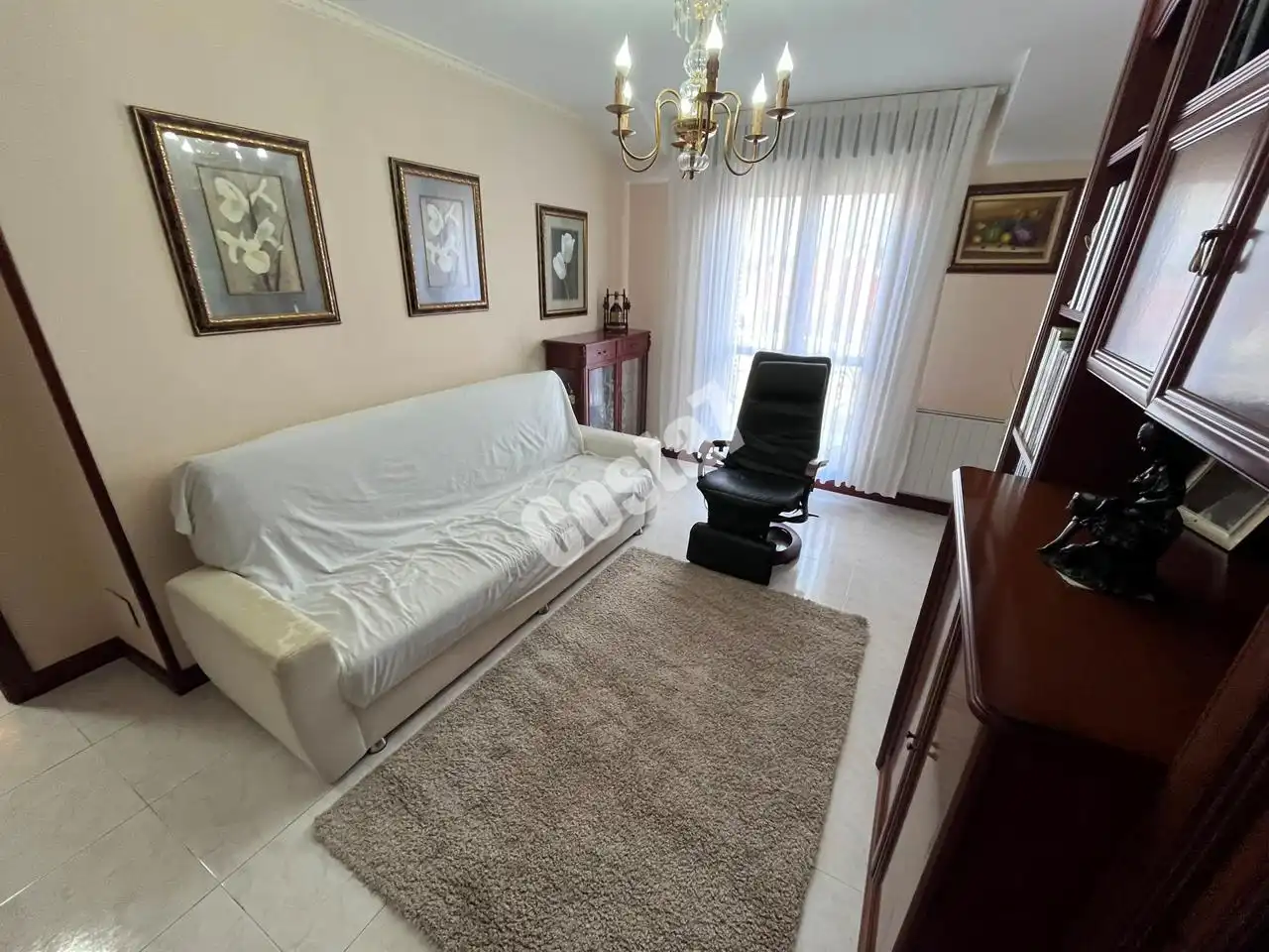 Wohnzimmer von Wohnung zum Verkauf in Noja mit Terrasse