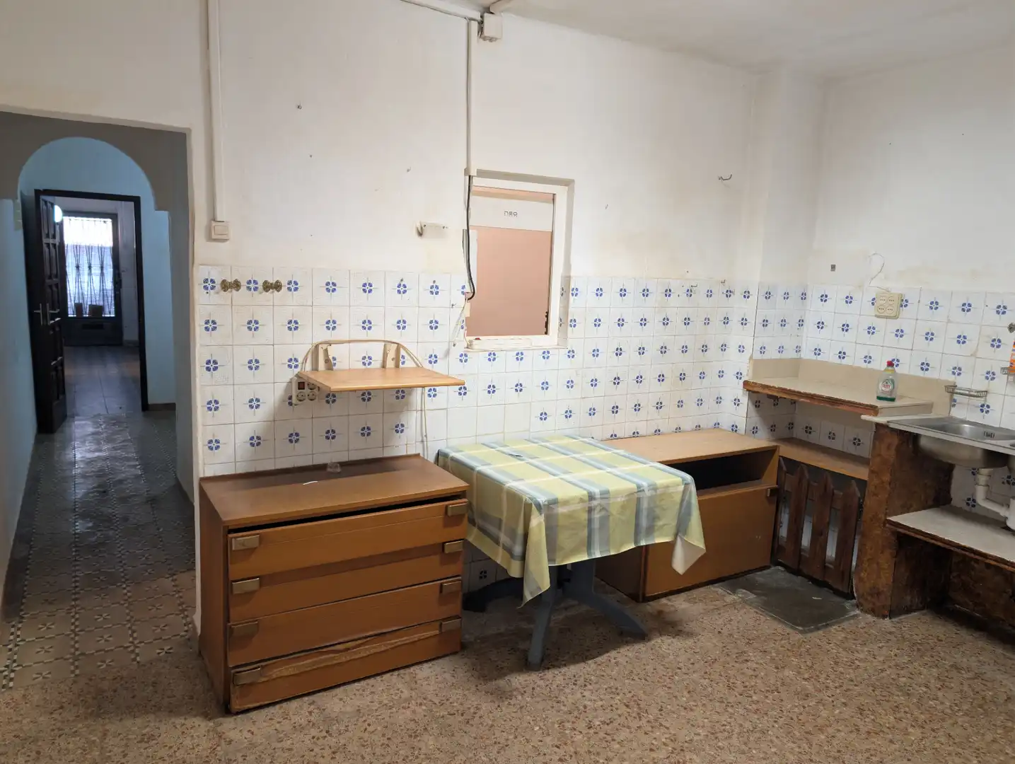 Cocina de Casa adosada en venta en Castellón de la Plana / Castelló de la Plana con Terraza