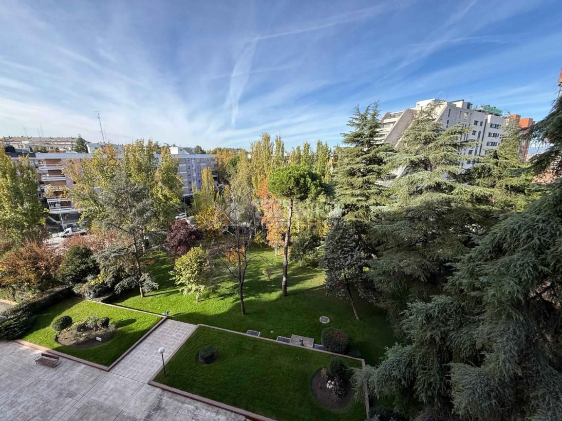 Garden of Flat for sale in  Madrid Capital  with Terrace and Community pool