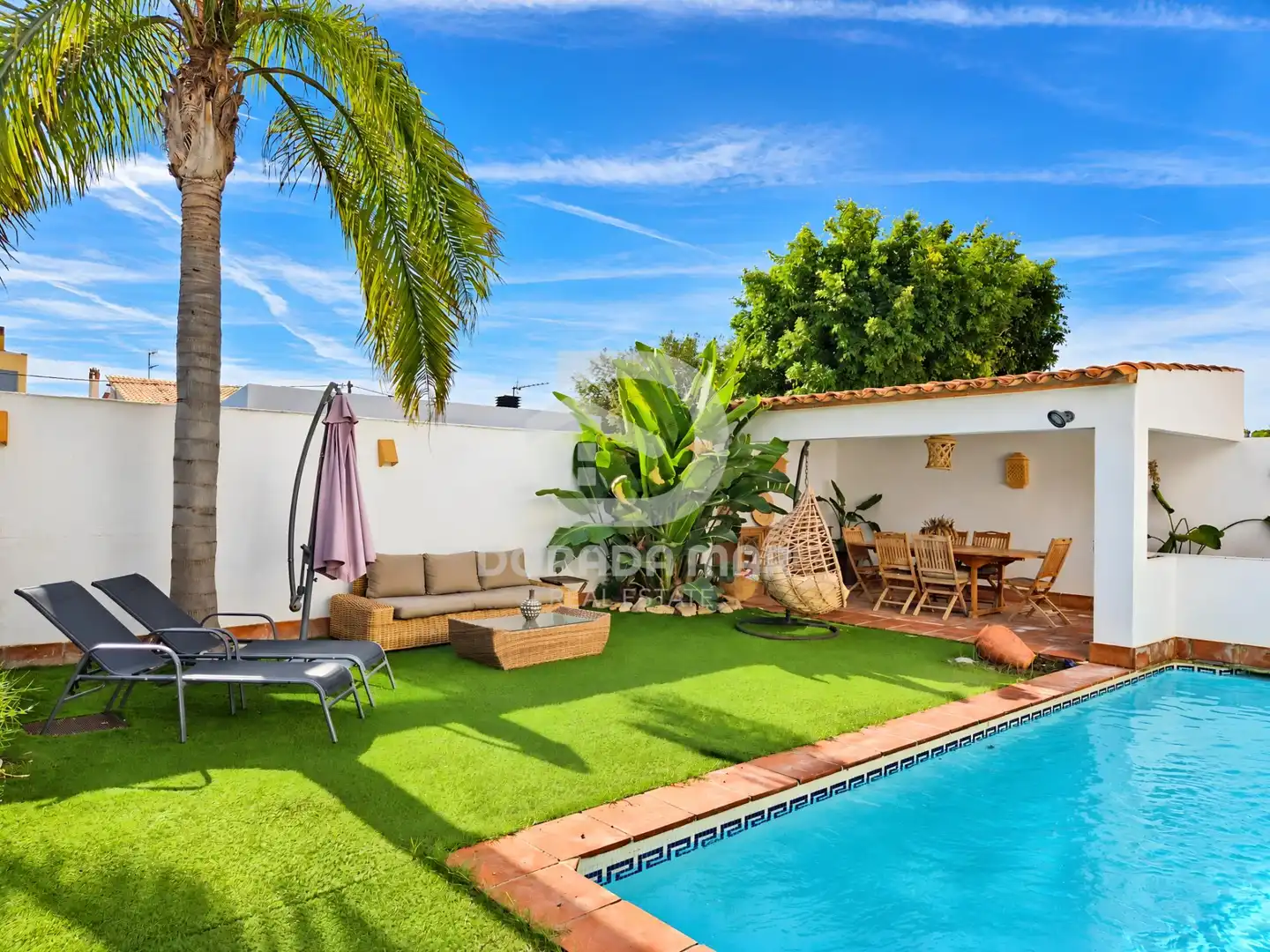 Terraza de Casa o chalet en venta en Sant Pere de Ribes con Calefacción, Jardín privado y Piscina