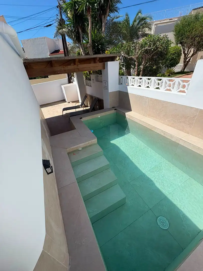 Piscina de Casa o chalet en venta en Mojácar con Aire acondicionado, Calefacción y Jardín privado