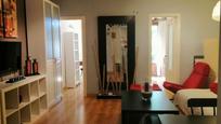 Living room of Flat to rent in  Madrid Capital  with Heating, Parquet flooring and Furnished