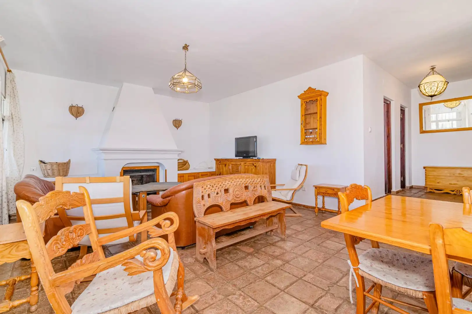 Sala de estar de Casa o chalet en venta en Motril con Jardín privado, Terraza y Piscina