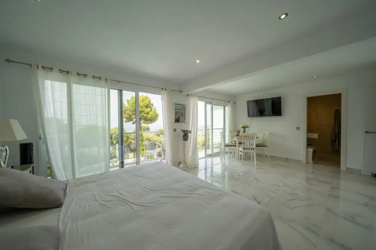Dormitori de Casa o xalet en venda en Jávea / Xàbia amb Aire condicionat, Calefacció i Jardí privat