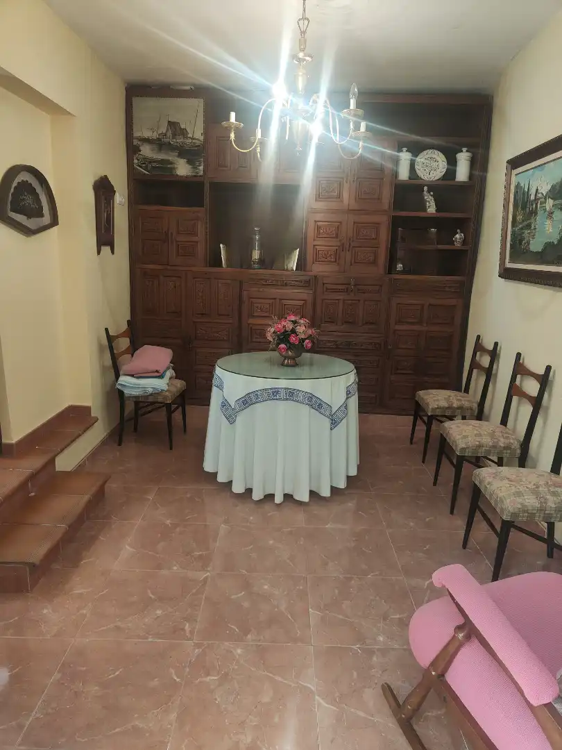 Menjador de Casa o xalet en venda en Villanueva de la Reina amb Jardí privat