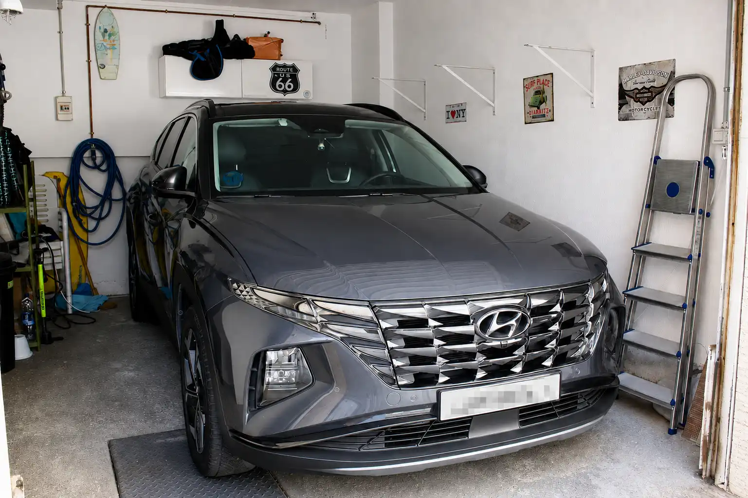 Parking of Flat for rent in Palamós  with Air Conditioner, Heating and Terrace