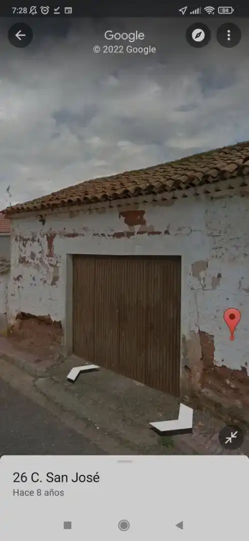 Vista exterior de Casa adosada en venda en Montiel