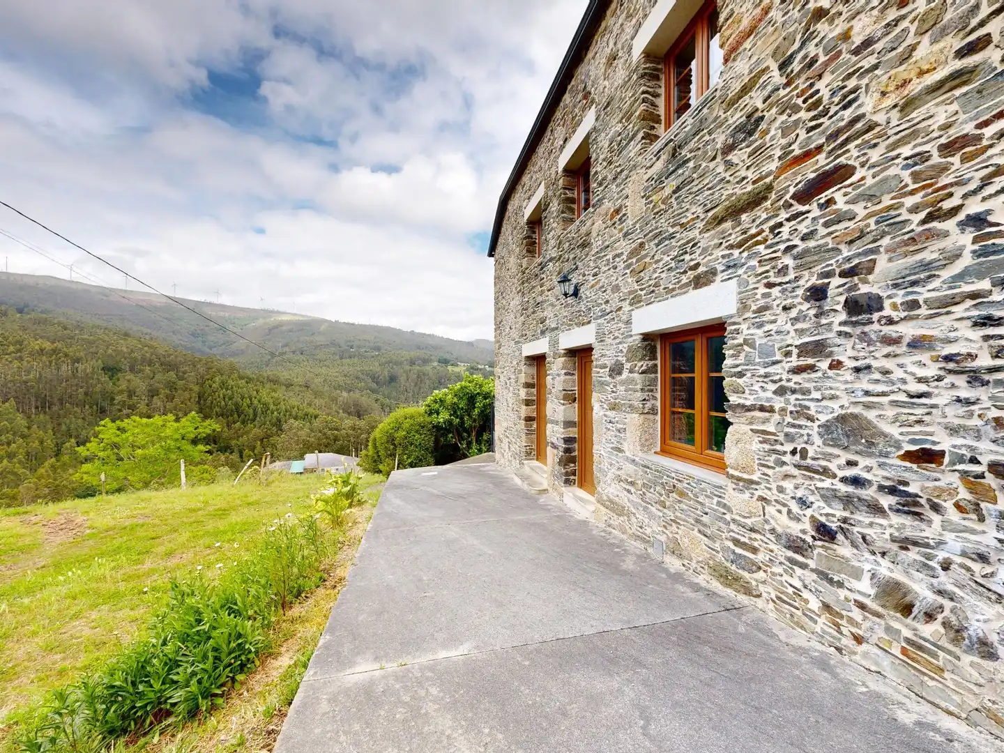 Vista exterior de Casa o chalet en venta en Ourol, Lugo