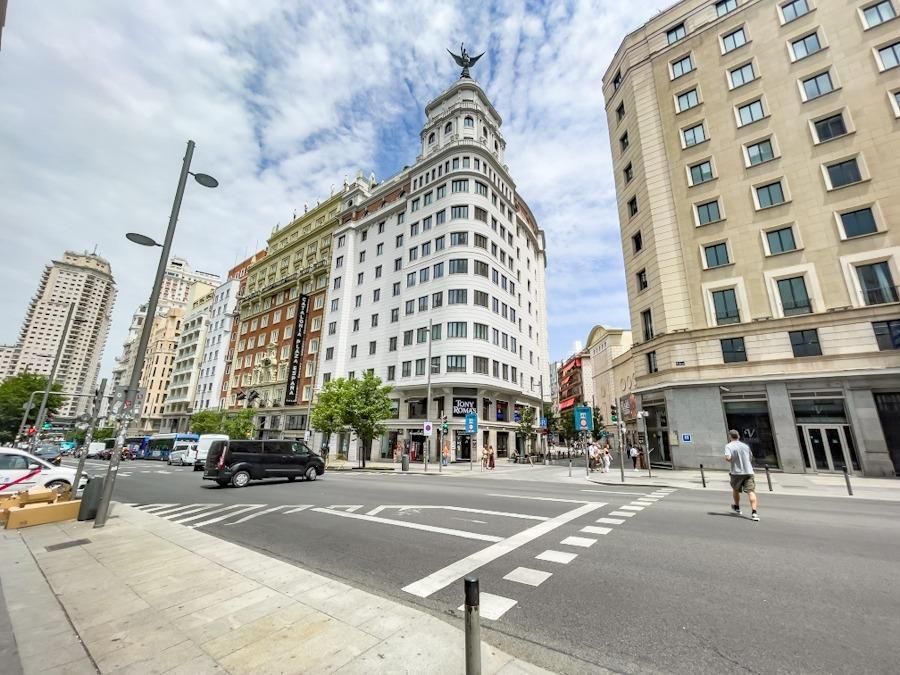 Exterior view of Garage to rent in  Madrid Capital