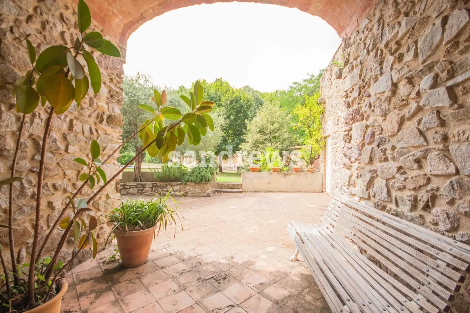 Jardí de Casa adosada en venda en Darnius amb Calefacció, Jardí privat i Terrassa
