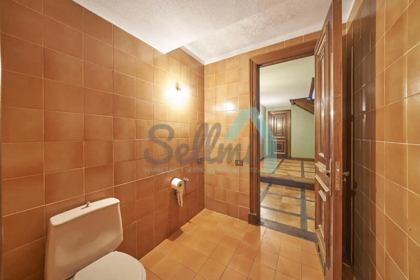 Bany de Casa o xalet en venda en Gijón  amb Aire condicionat, Jardí privat i Parquet